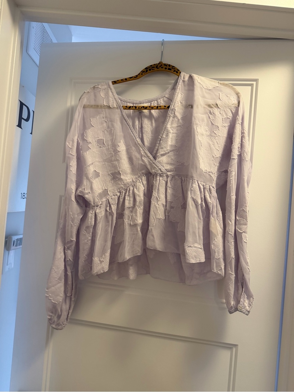 Wilfred Peplum Blouse
